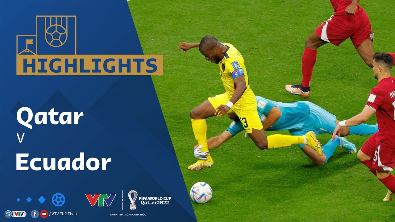 Highlights | QATAR vs ECUADOR | Chủ nhà nếm trải đẳng cấp World Cup